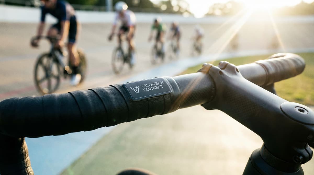 RFID technology on bicycle handlebar